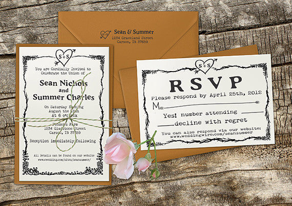 Wedding Stationary Stamps